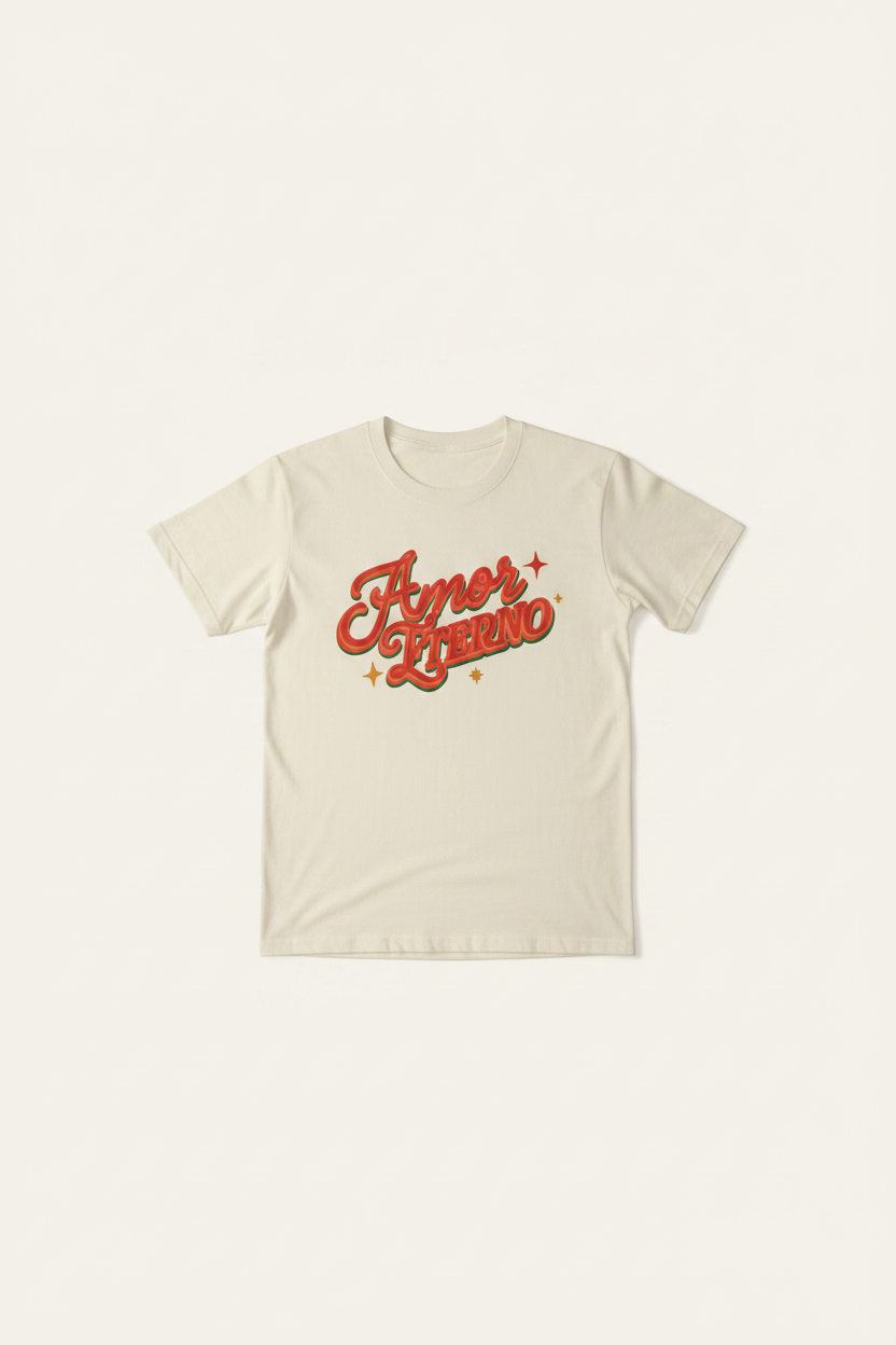T-SHIRT AMOR ETERNO