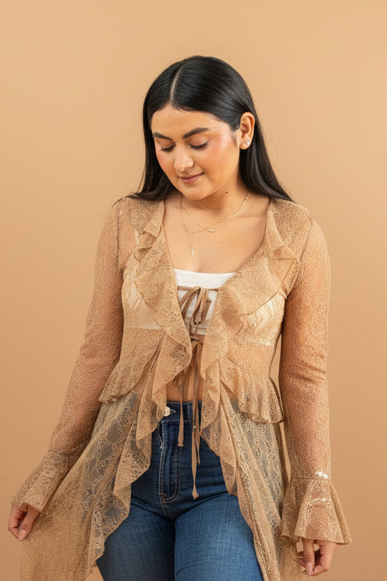 KIMONO DE ENCAJE CRISTINA